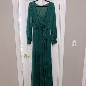 Baltic Born green maxi dress with shimmer details. Size 2x